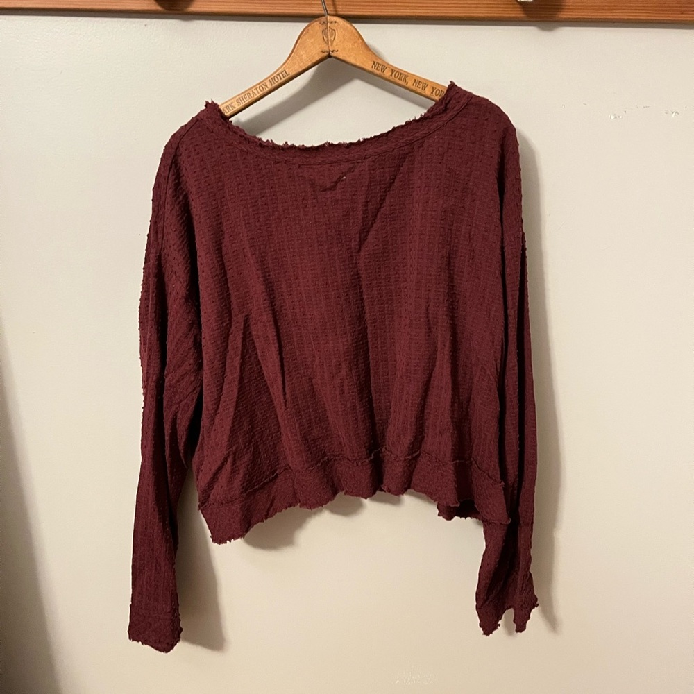 Free People Long Sleeve Shirt